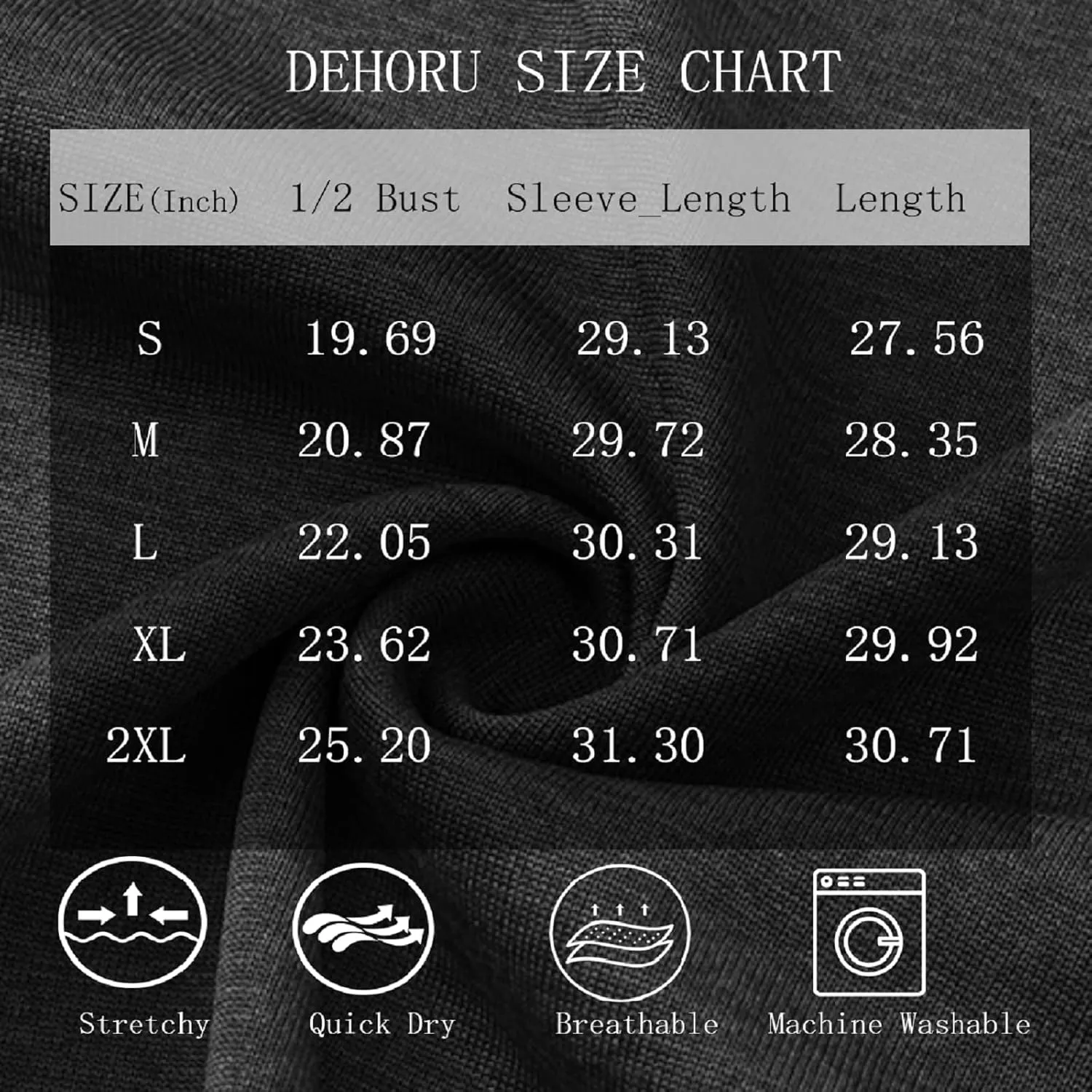 3 Pack Men Long Sleeve Shirts Moisture Wicking UPF Sun Protection Tee Quick Dry Workout T-Shirts Casual Running Shirt