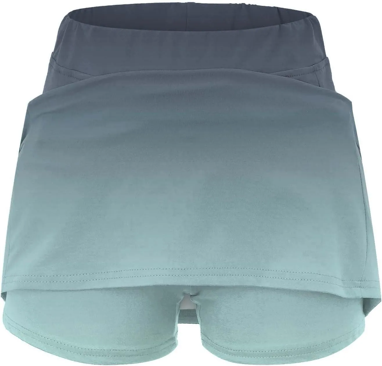 aihihe Blue Golf Skirts for Women Pleated Skorts for Women with Pockets Plus Size Shorts for Curvy Women