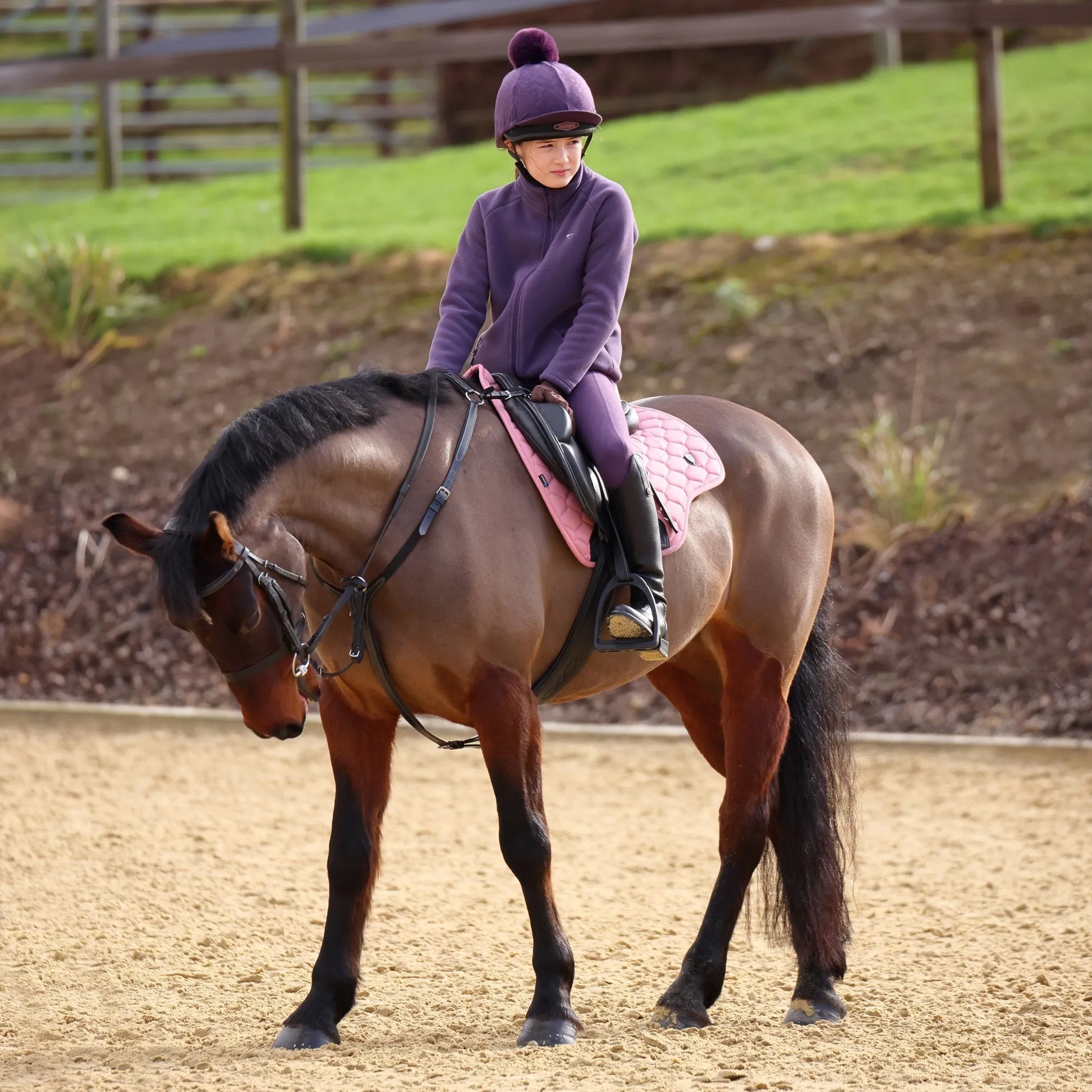 Aubrion Restore Full Zip Fleece - Young Rider