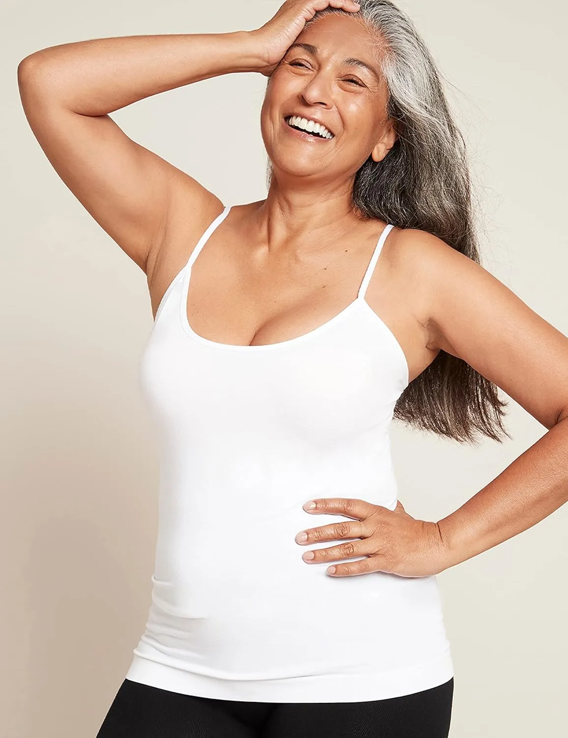 Boody Body EcoWear Womens Cami, Scoop Neck Camisole, Soft Breathable, Lightweight Slim Fit, Viscose Made from Bamboo