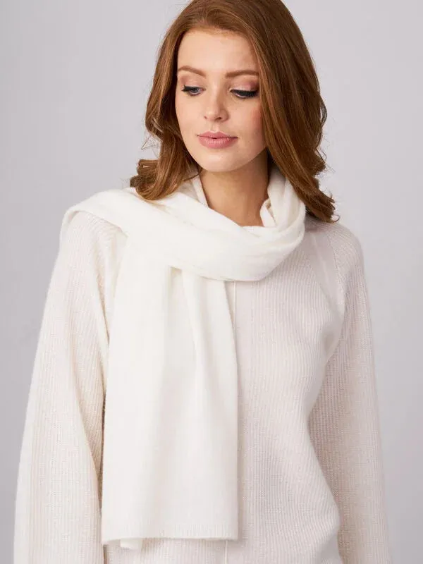 Cashmere Scarf - SOFT CREAM