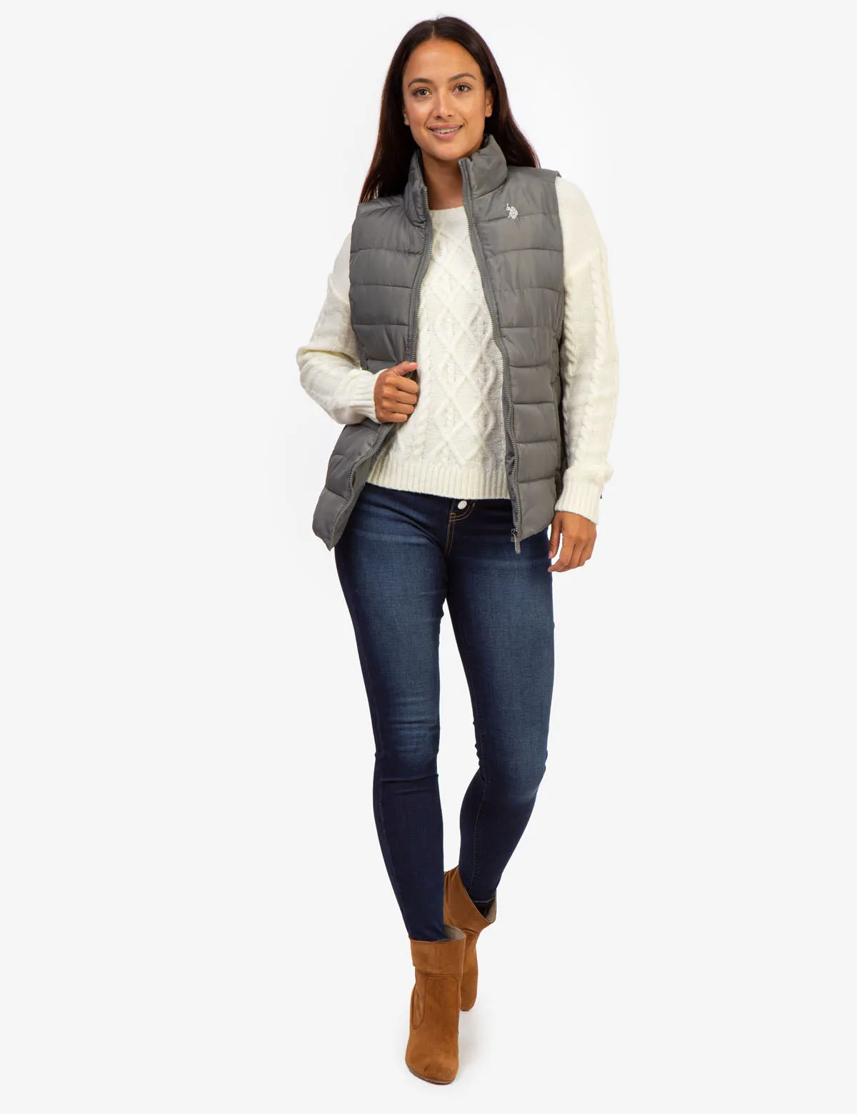 COZY FAUX FUR LINED VEST