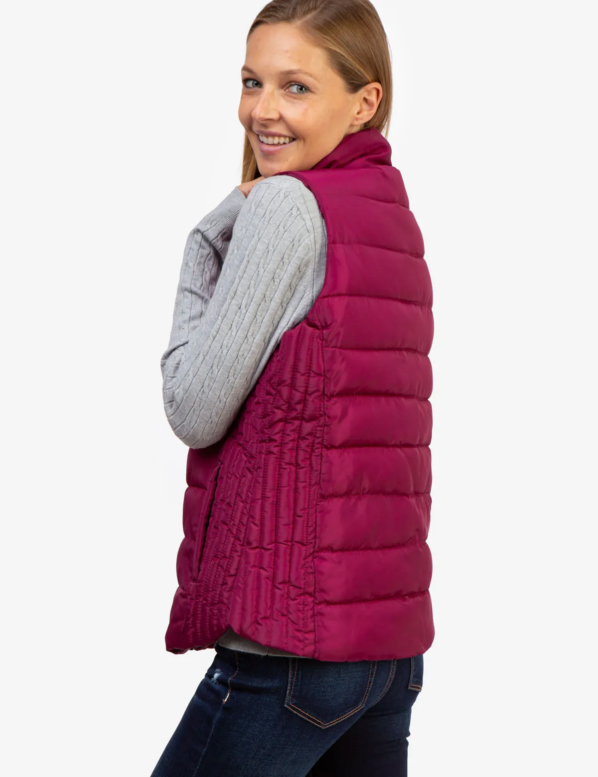 COZY FAUX FUR LINED VEST