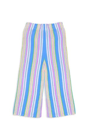 Crinkle Stripe Culotte