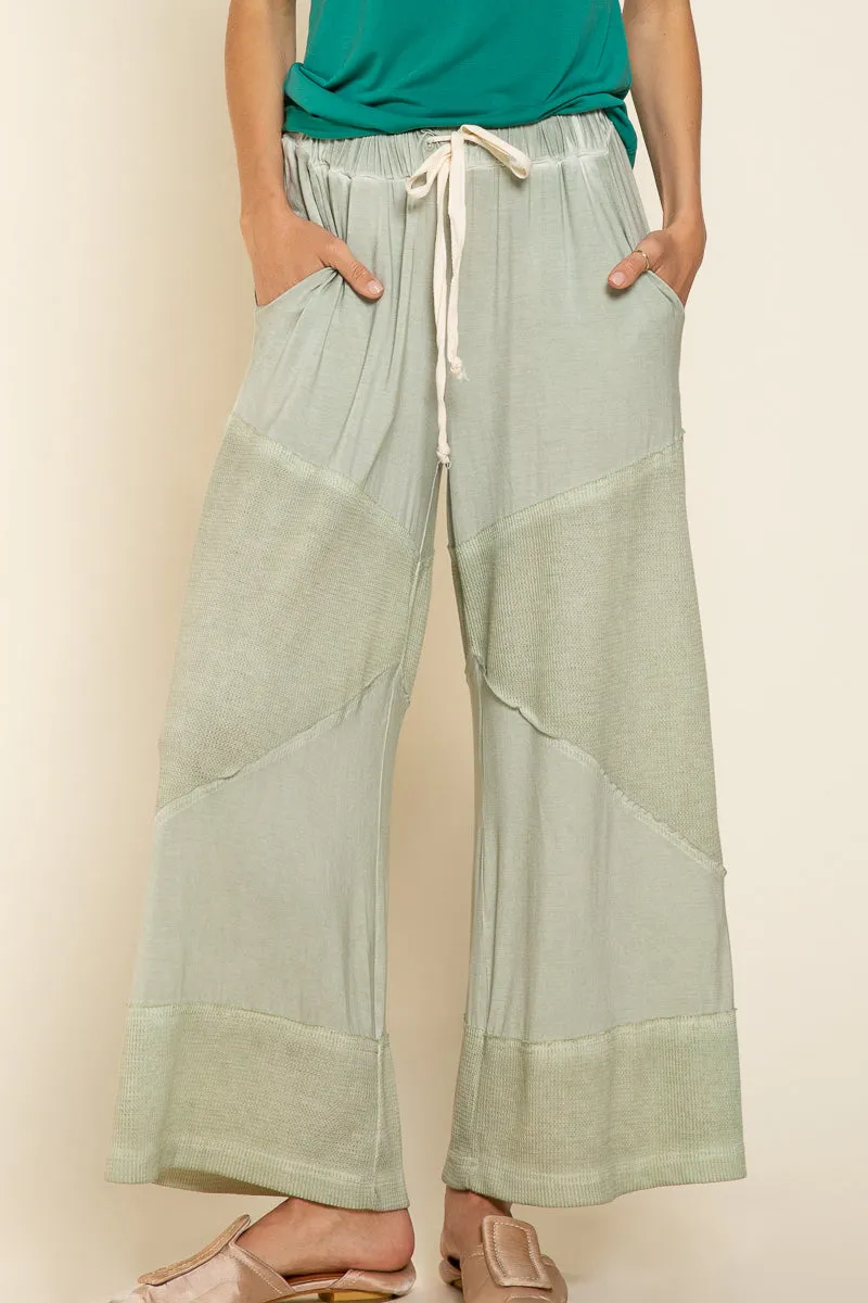 Cropped Knit Pants