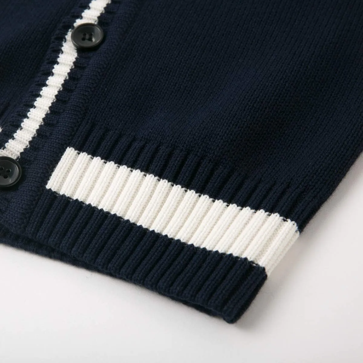Curipeer Boys' Cardigan Knitted Sweater Fall Button Up Sweater Cardigan for Toddler Boys 3-14Y