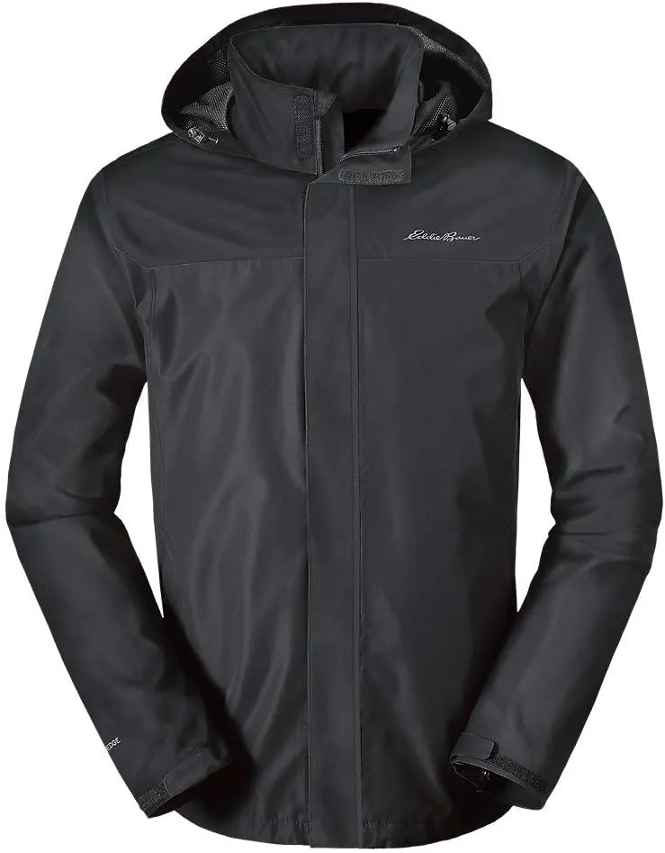 Eddie Bauer Men's Packable Waterproof Rainfoil Rain Jacket