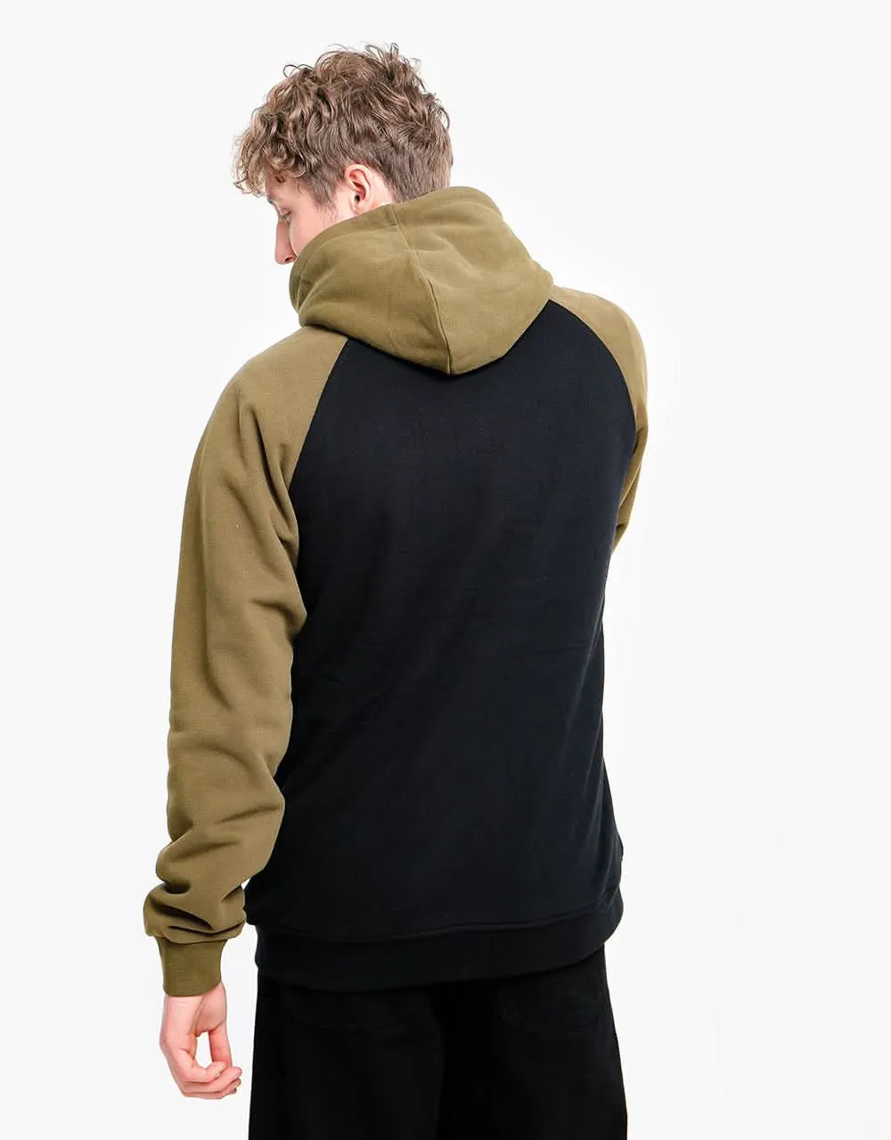 Etnies Parlay Sherpa Zip Hoodie - Black/Olive