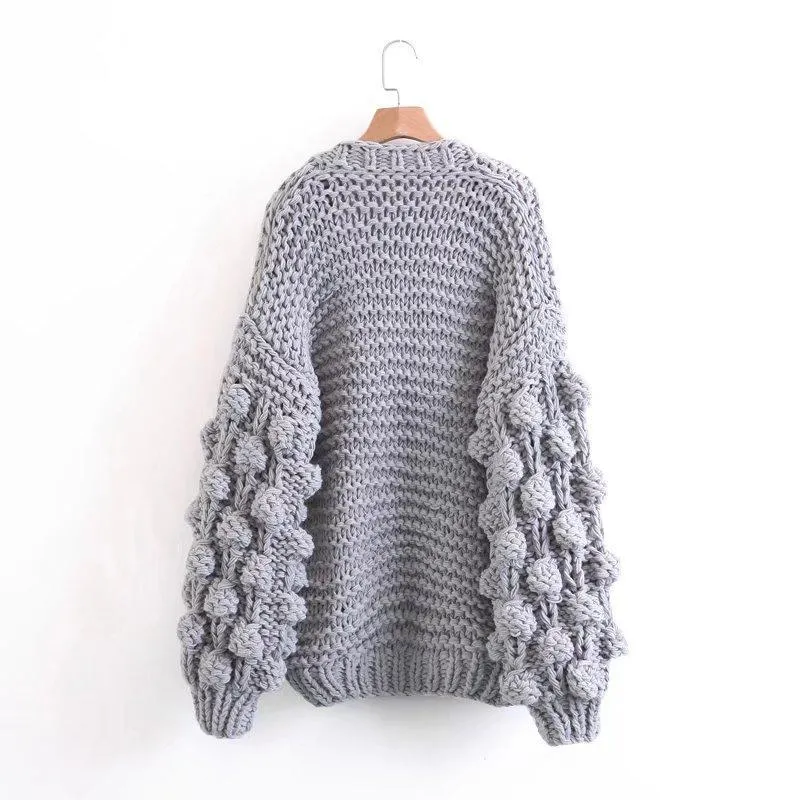 Extreme Chunky Knit Cardigan
