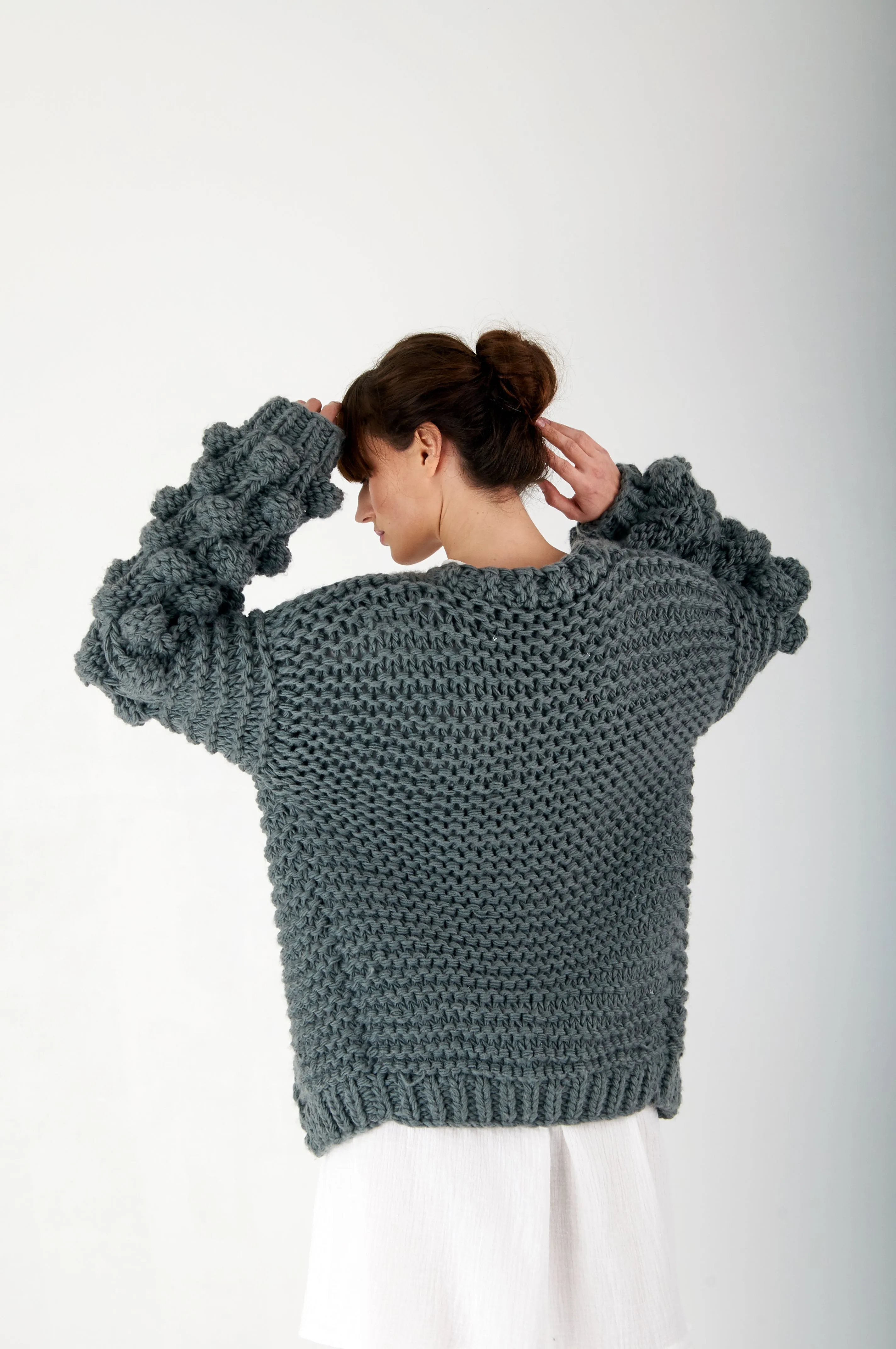 Extreme Chunky Knit Cardigan