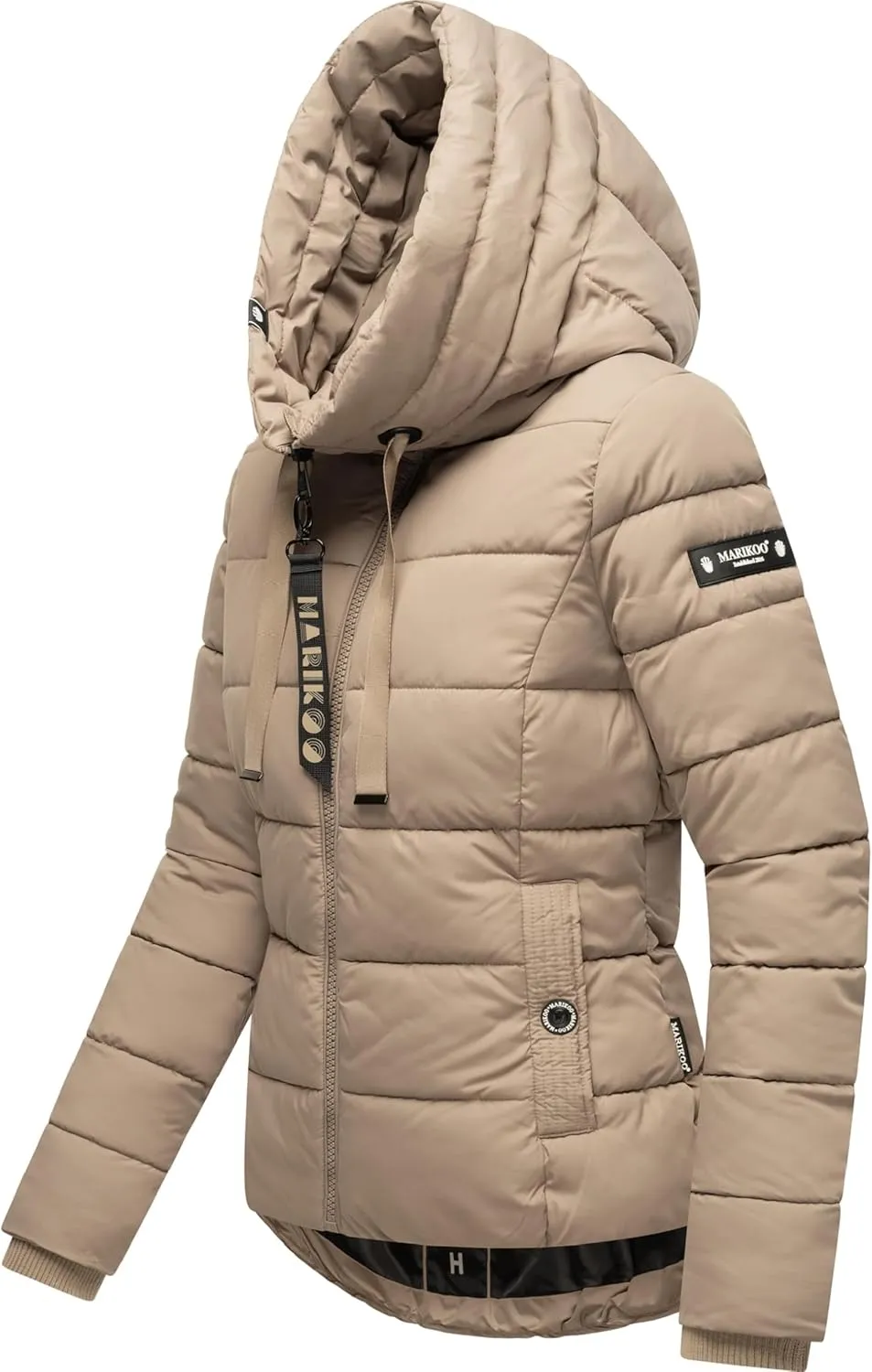 Fall & Winter Jacket for Women | Windproof & Weather-Resistant Jacket | Hooded Medium-Weight Coat | Amayaa XS-XXL