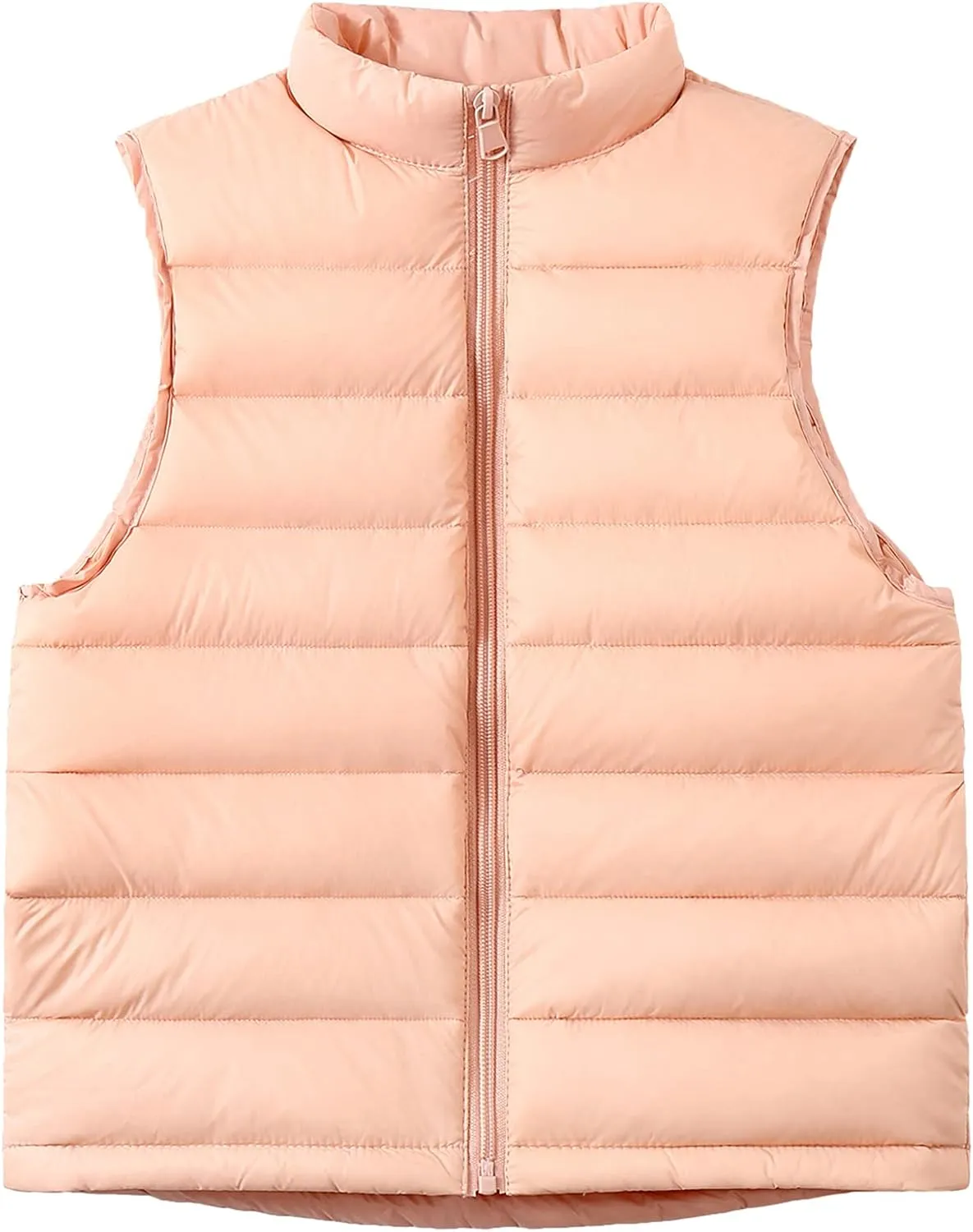 Happy Cherry Kids Winter Snow Puffer Down Vest Softshell Quilted Padded Sleeveless Jacket Ultra Light Waistcoat 4-12 Years