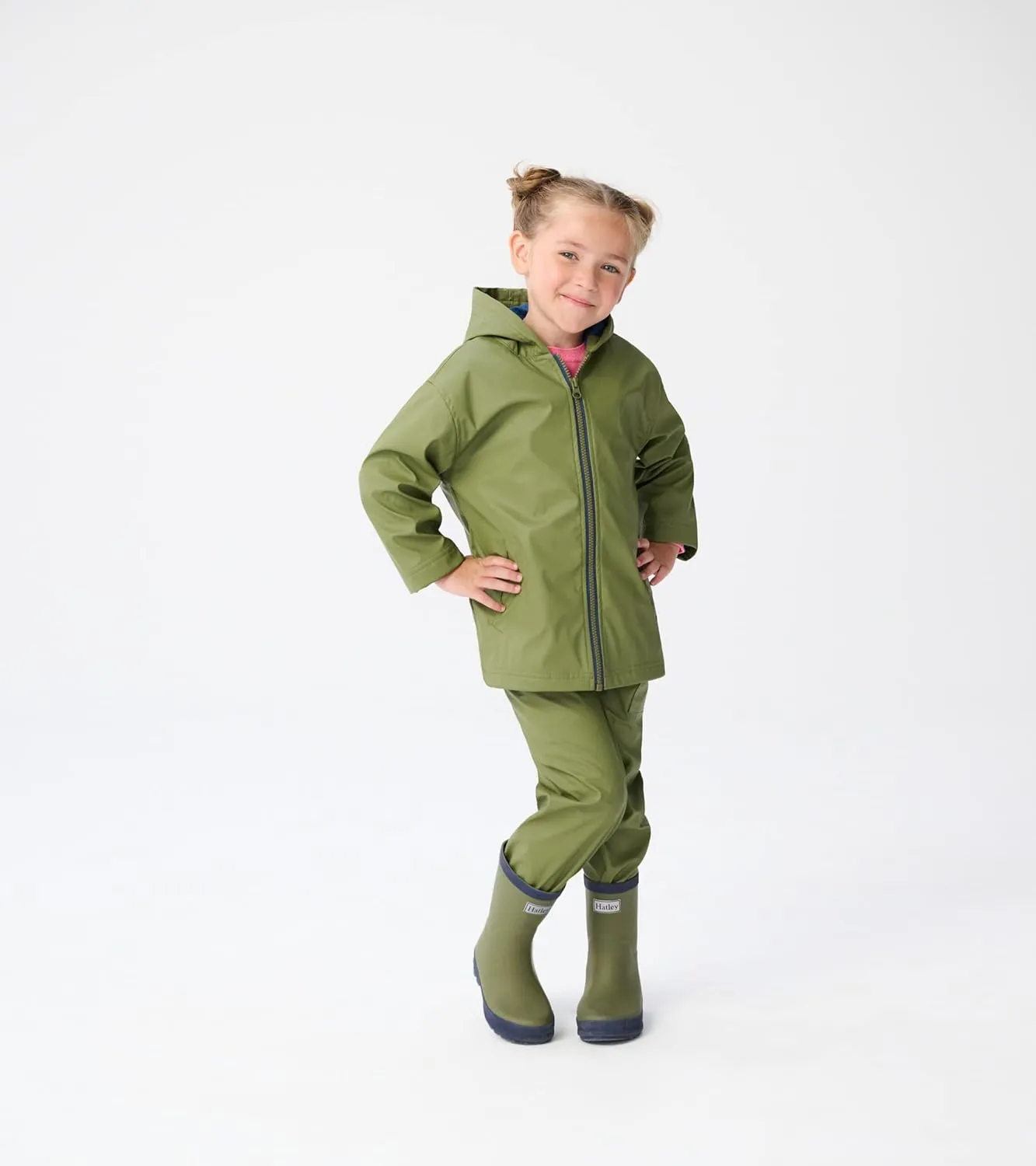 Hatley Kids Zip-up Rain Jacket
