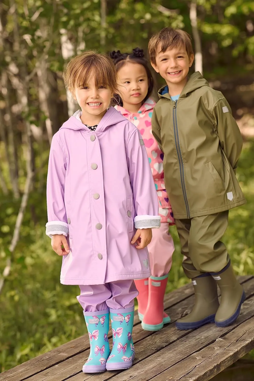 Hatley Kids Zip-up Rain Jacket