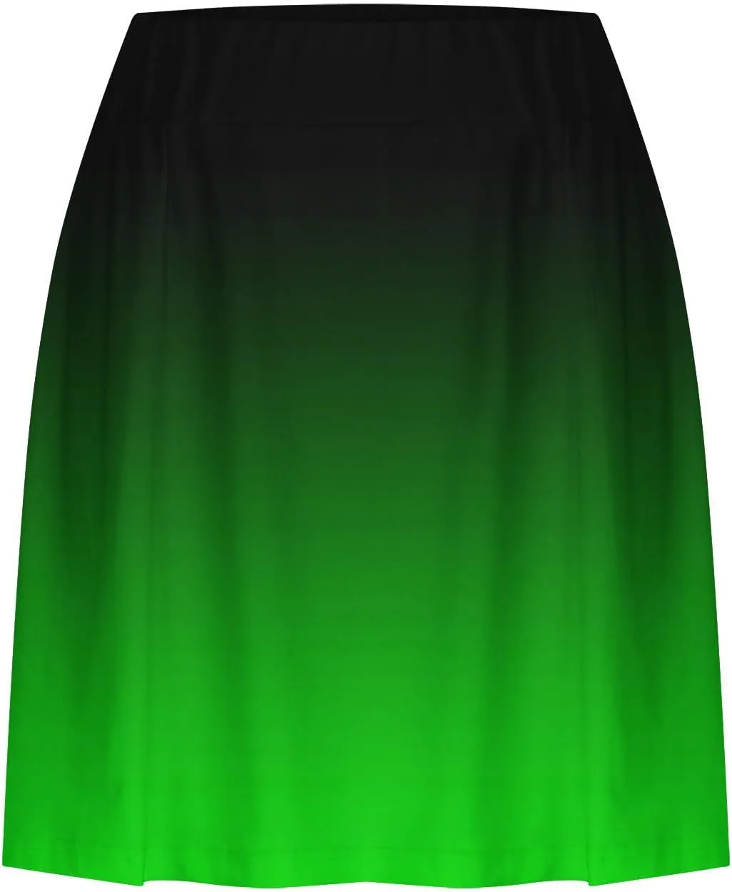 HGps8w Women's Tennis Skirt with Built-in Shorts Stretchy High Waisted Gradient Flowy Athletic Running Golf Skorts Skirts