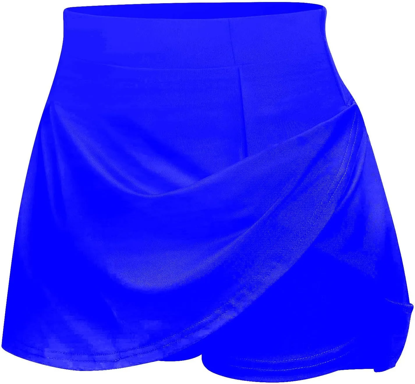 hlysgo Tennis Skorts for Women 2025 Summer High Waisted Workout Pickleball Mini Skirt Solid Sport Athletic Casual Shorts