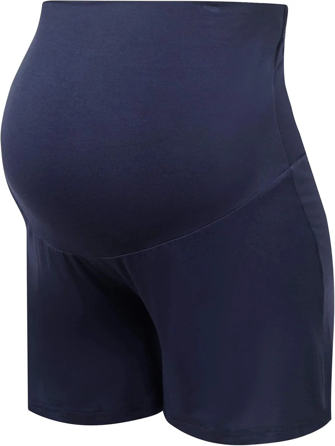 Joyaria Women Maternity Shorts Pajama Sleep Lounge Pregnancy Sleepwear Bamboo Viscose Over Belly Active Yoga Shorts S-XXL