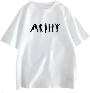 Kpop J-Hope Permission to Dance T-Shirt  100% Organic US Cotton Unisex B-TS Army Tee, Bangtan Merch Streetwear for Men & Women White/L