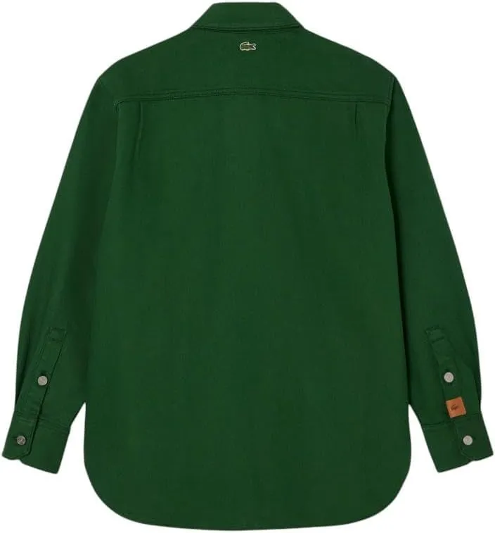 Lacoste Women's Relaxed Fit Denim Overshirt