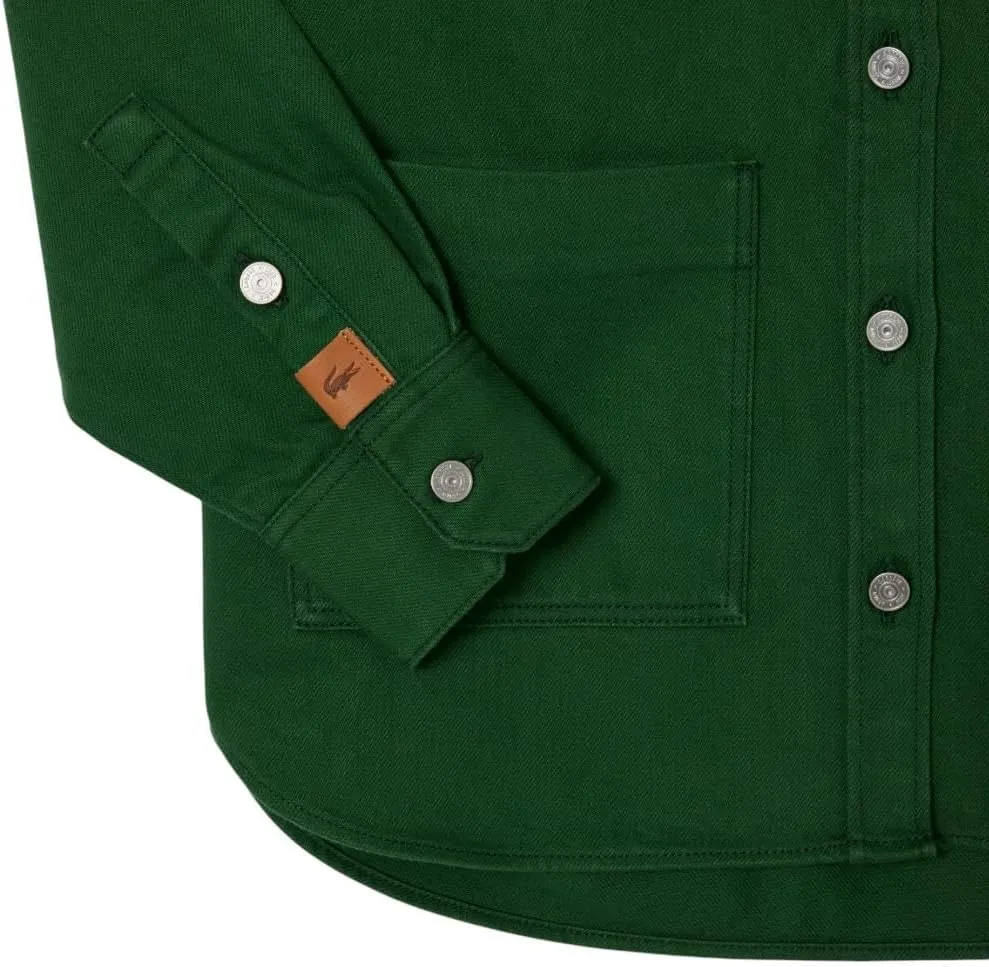 Lacoste Women's Relaxed Fit Denim Overshirt
