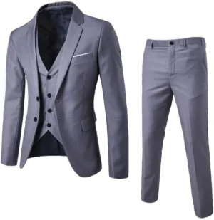 LCMTWX Men Suits Slim Fit Vest Suit R Suit Mens Business Wedding Pants Men's Coats Jackets Men'S Suit Mens Linen Suits 2