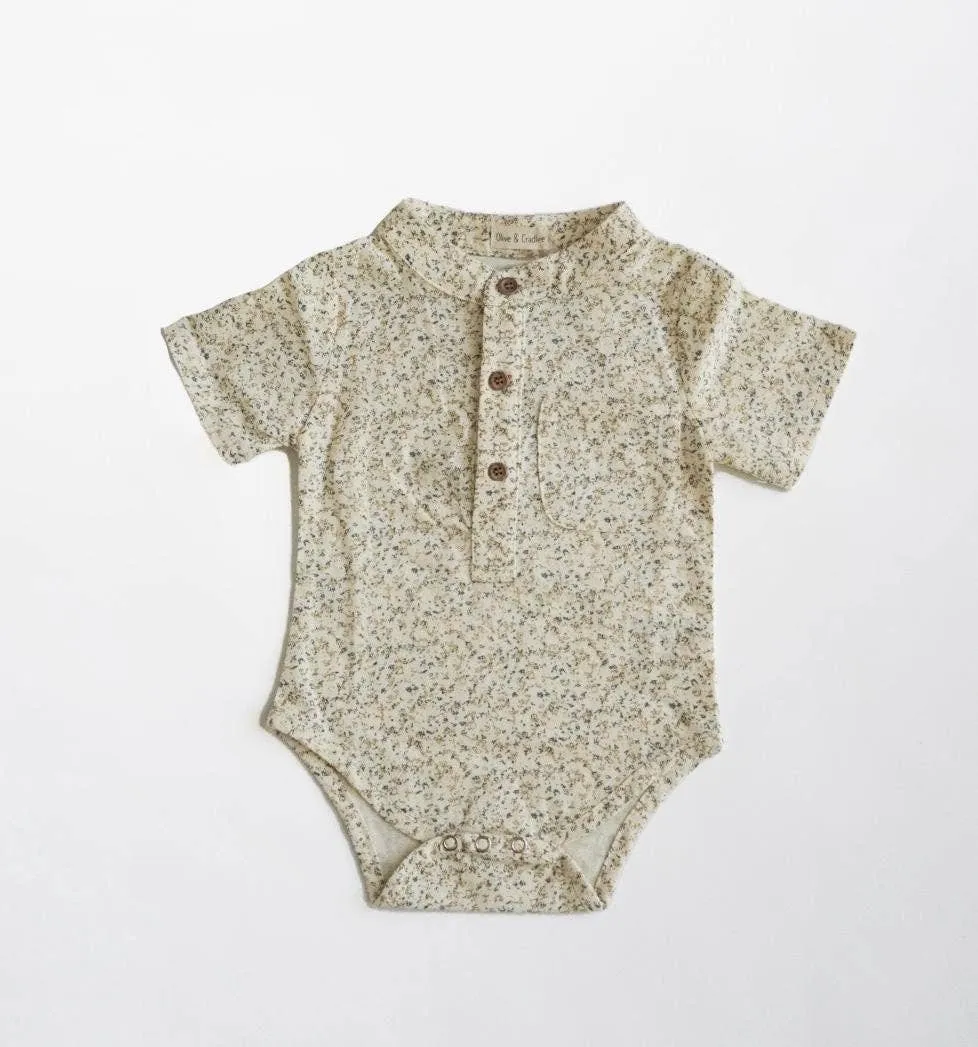 Levi Short Sleeve Button Up Polo