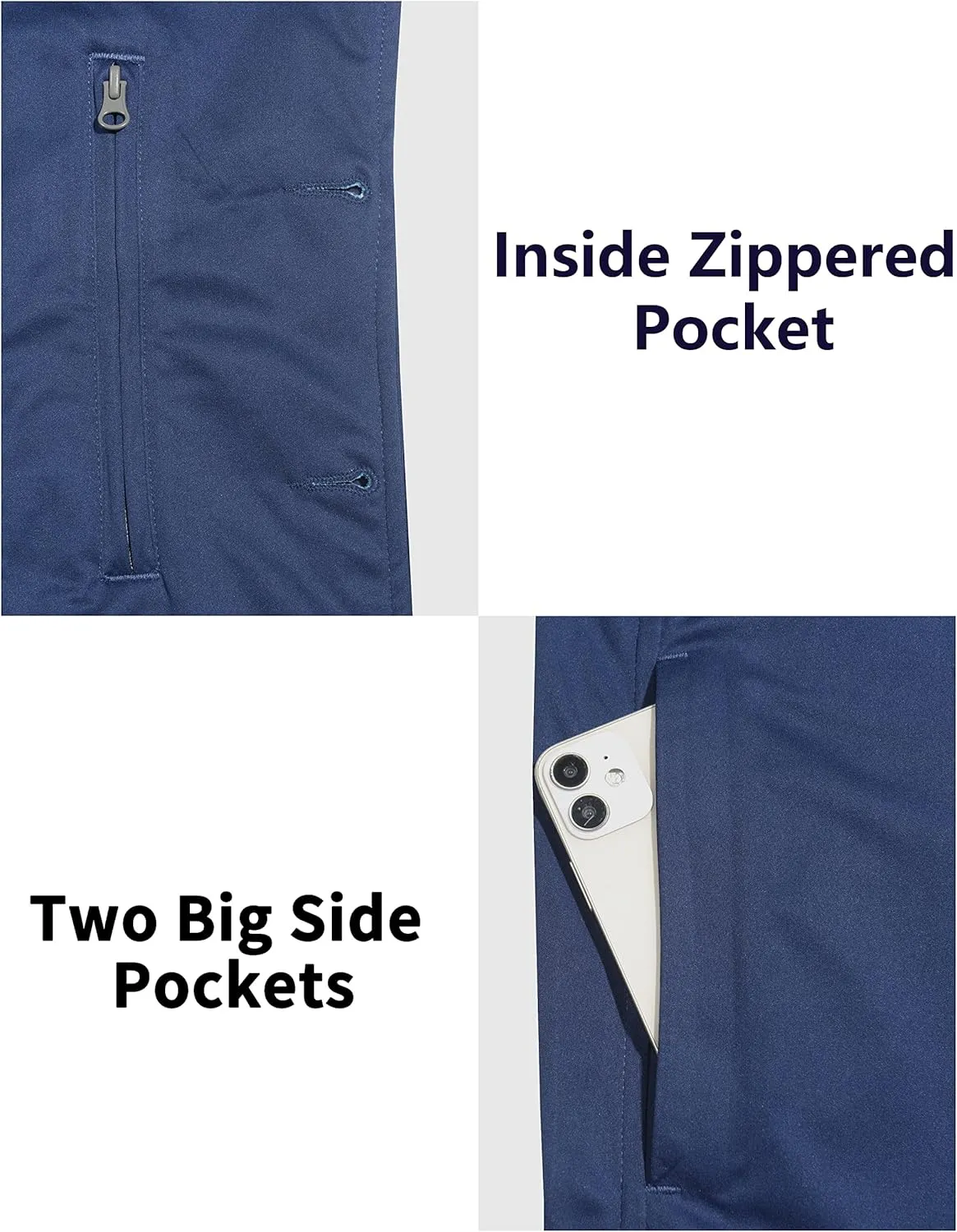 Little Donkey Andy Men's Casual Blazer Suit Jackets, Water Resistant Softshell Lightweight Slim Sport Coat for Outdoor Travel
