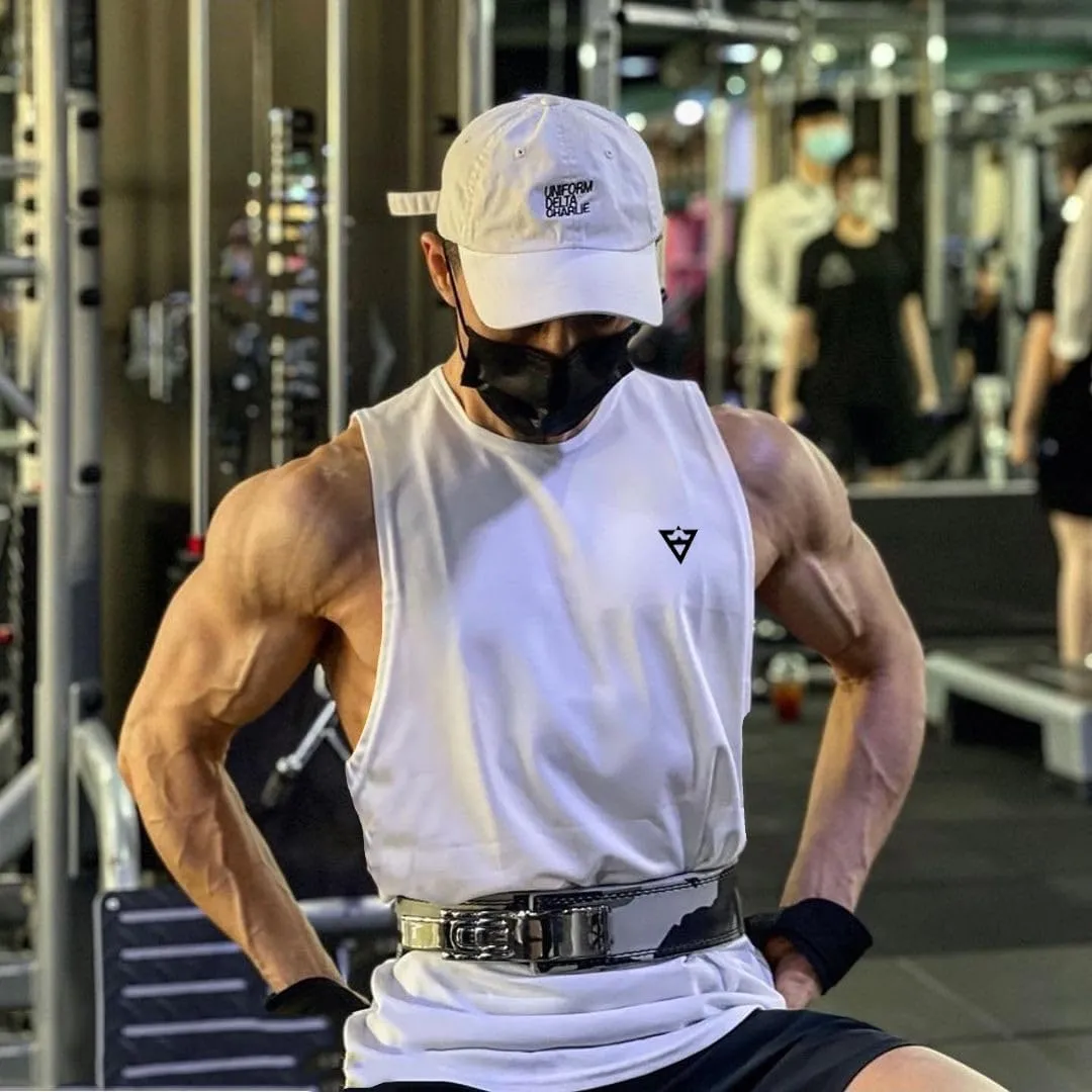 maytopia Mens Workout Tank Top Gym Muscle Tee Quick Dry Bodybuilding Sleeveless T Shirts Fitness Athletic Running Tops