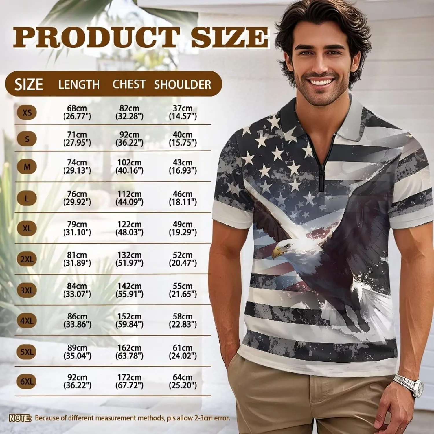 Mens Golf Shirt Moisture Wicking Quick-Dry Zippered Performance Shirts Turtleneck Tshirt Fashion Office XS-6XL