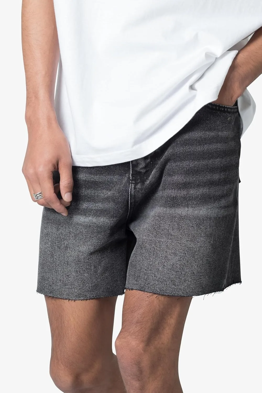 mnml Men's Cut Off Denim Shorts
