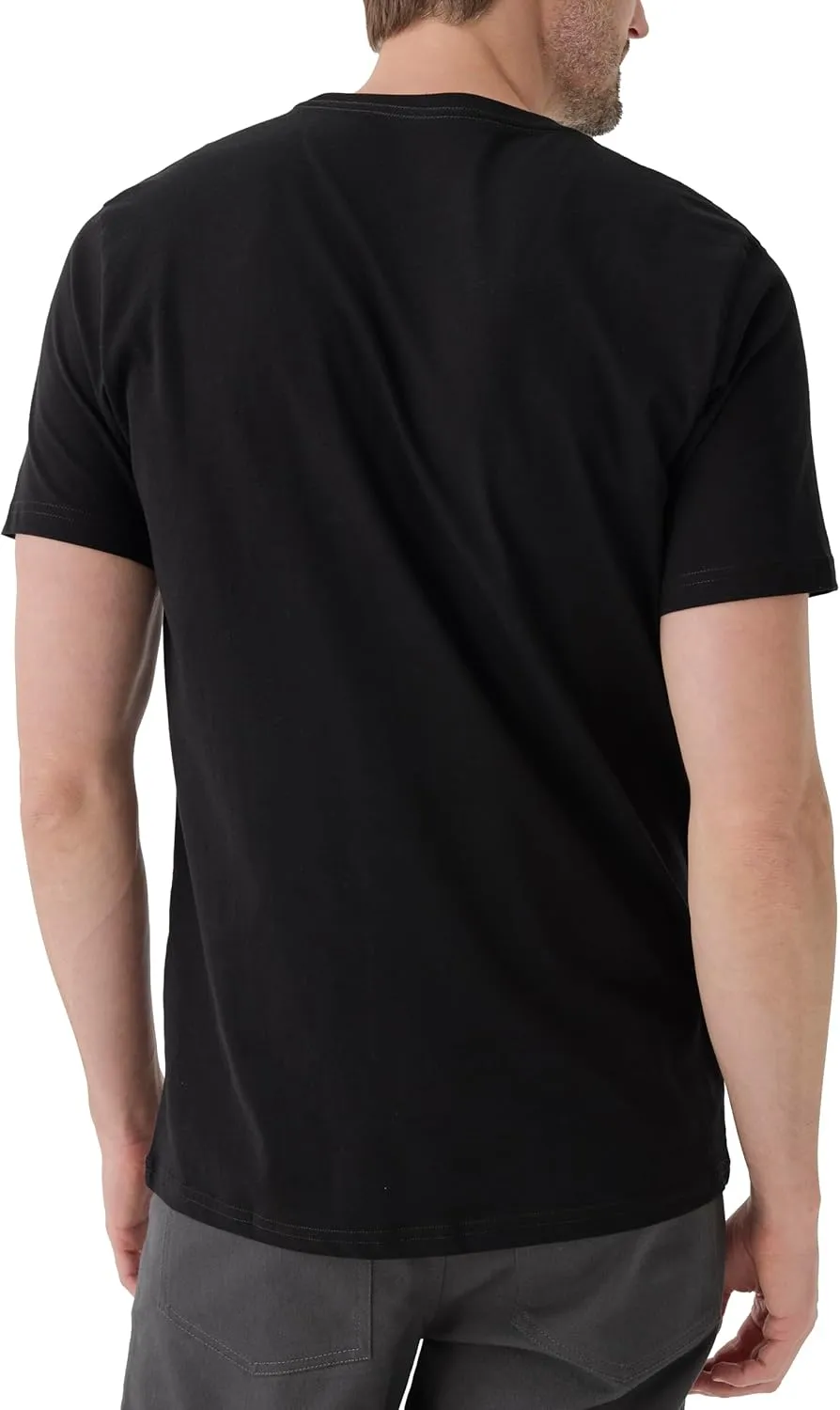 Pact Men's Organic Cotton Softspun Standard Fit Crew Neck T-Shirt, Pack of 5