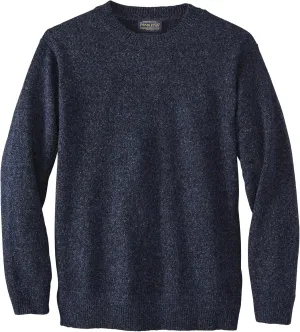 Pendleton Men's Shetland Wool Pullover Men's Sweater  Classic Crewneck for Men, Naturally Warm, Odor and Stain-Resistant