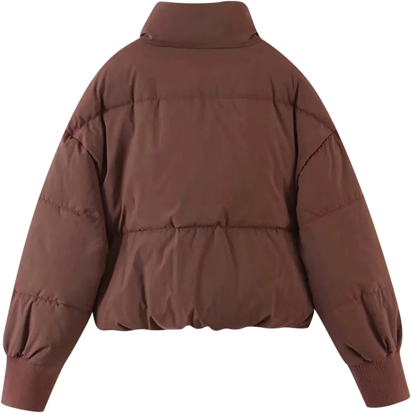 Quilted Puffer Coat Windbreaker Jackets for Women Thicken Fleece Jacket Padded Jacket Winter Coat 2024 Fashion Zip Up