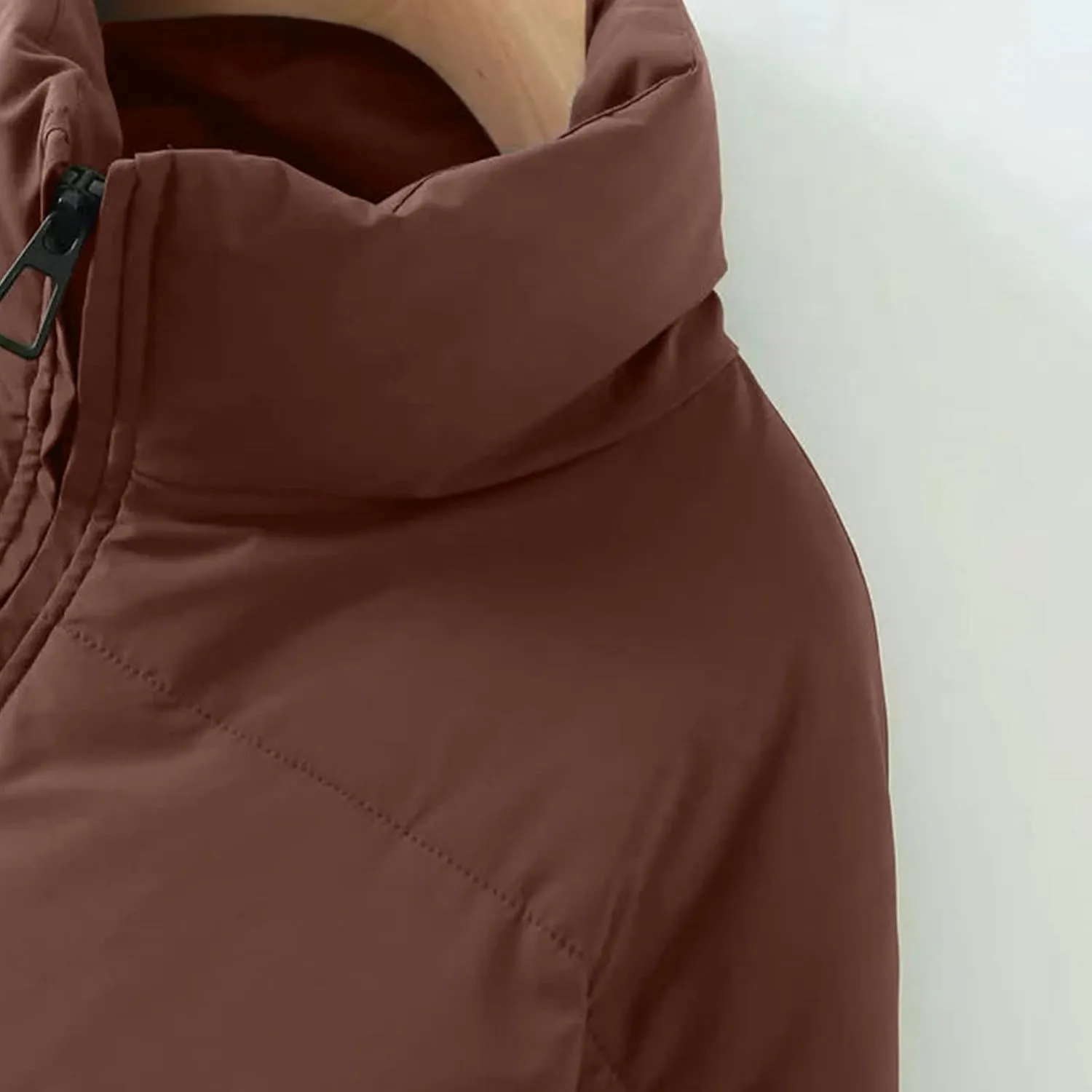 Quilted Puffer Coat Windbreaker Jackets for Women Thicken Fleece Jacket Padded Jacket Winter Coat 2024 Fashion Zip Up