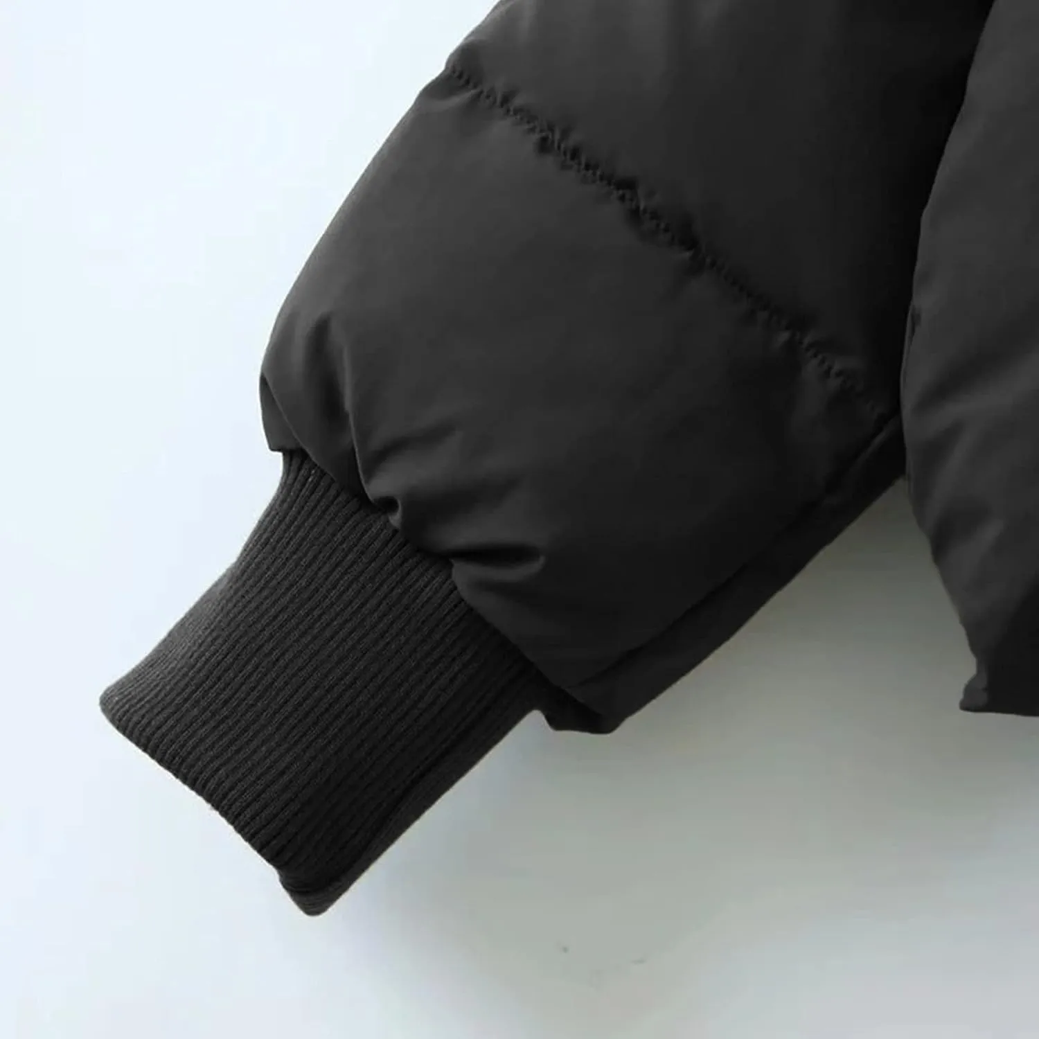 Quilted Puffer Coat Windbreaker Jackets for Women Thicken Fleece Jacket Padded Jacket Winter Coat 2024 Fashion Zip Up