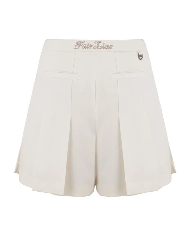 RIBBON PLEATED CULOTTES