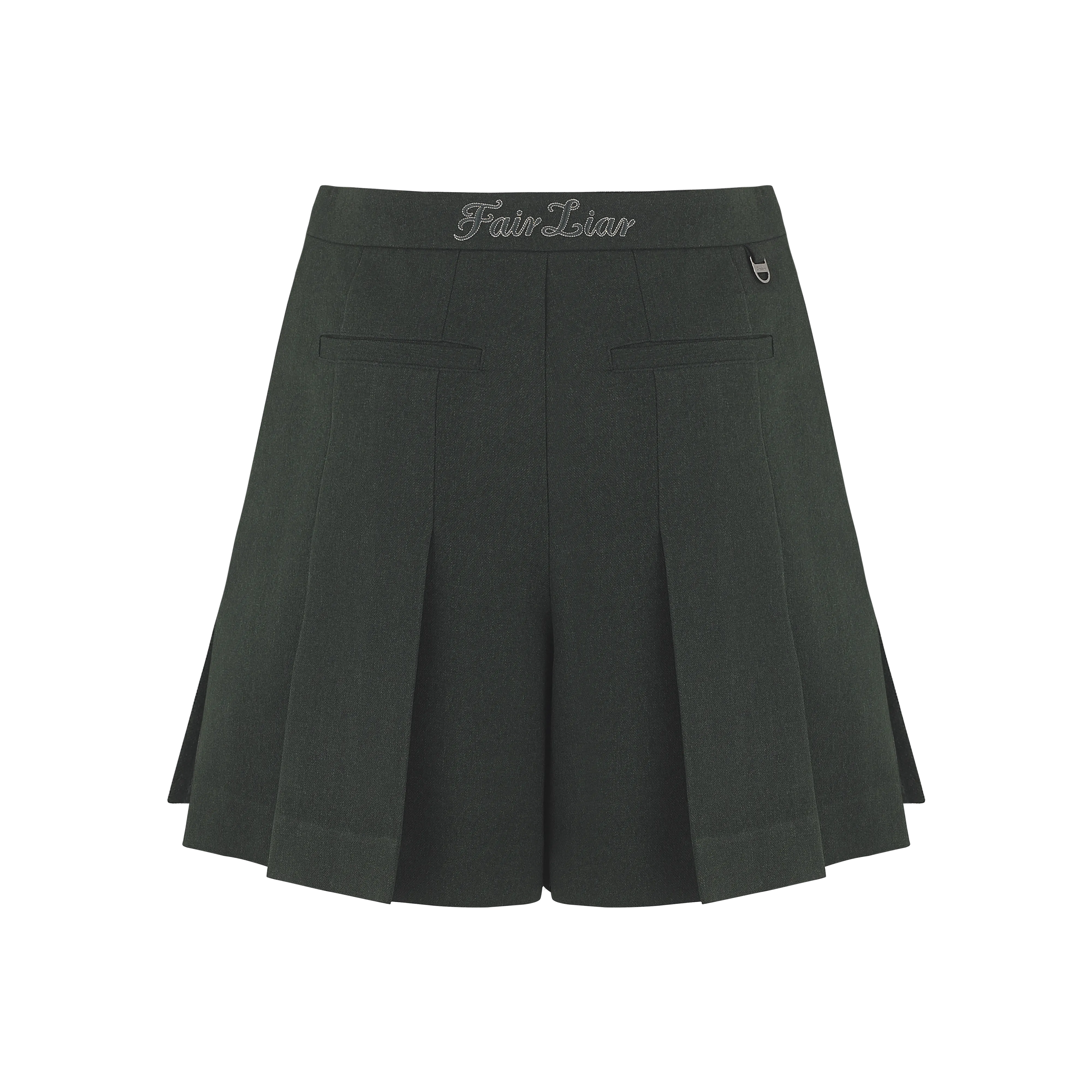 RIBBON PLEATED CULOTTES
