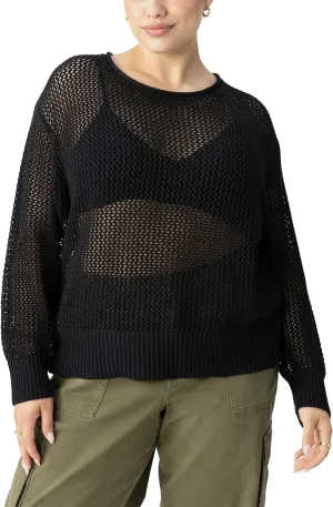 Sanctuary Women's Open Knit Sweater