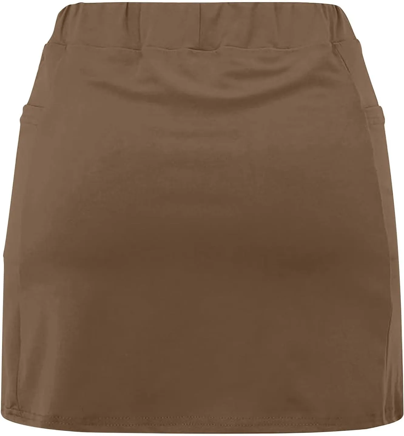 Skorts for Woman Tummy Control High Waist Womens Shorts Dressy Casual Athletic Tennis Mini Skirts with Pockets
