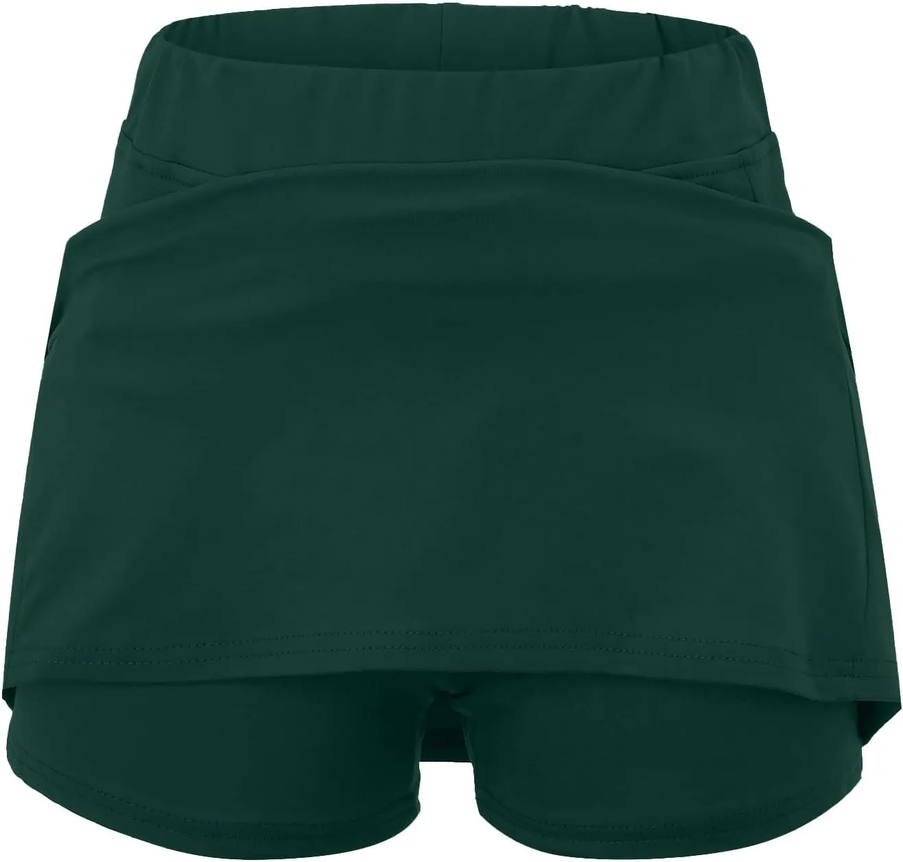 Skorts for Women with Pockets Tummy Control Lightweight High Waisted Tennis Shorts for Sports Running Yoga Skirt with Short