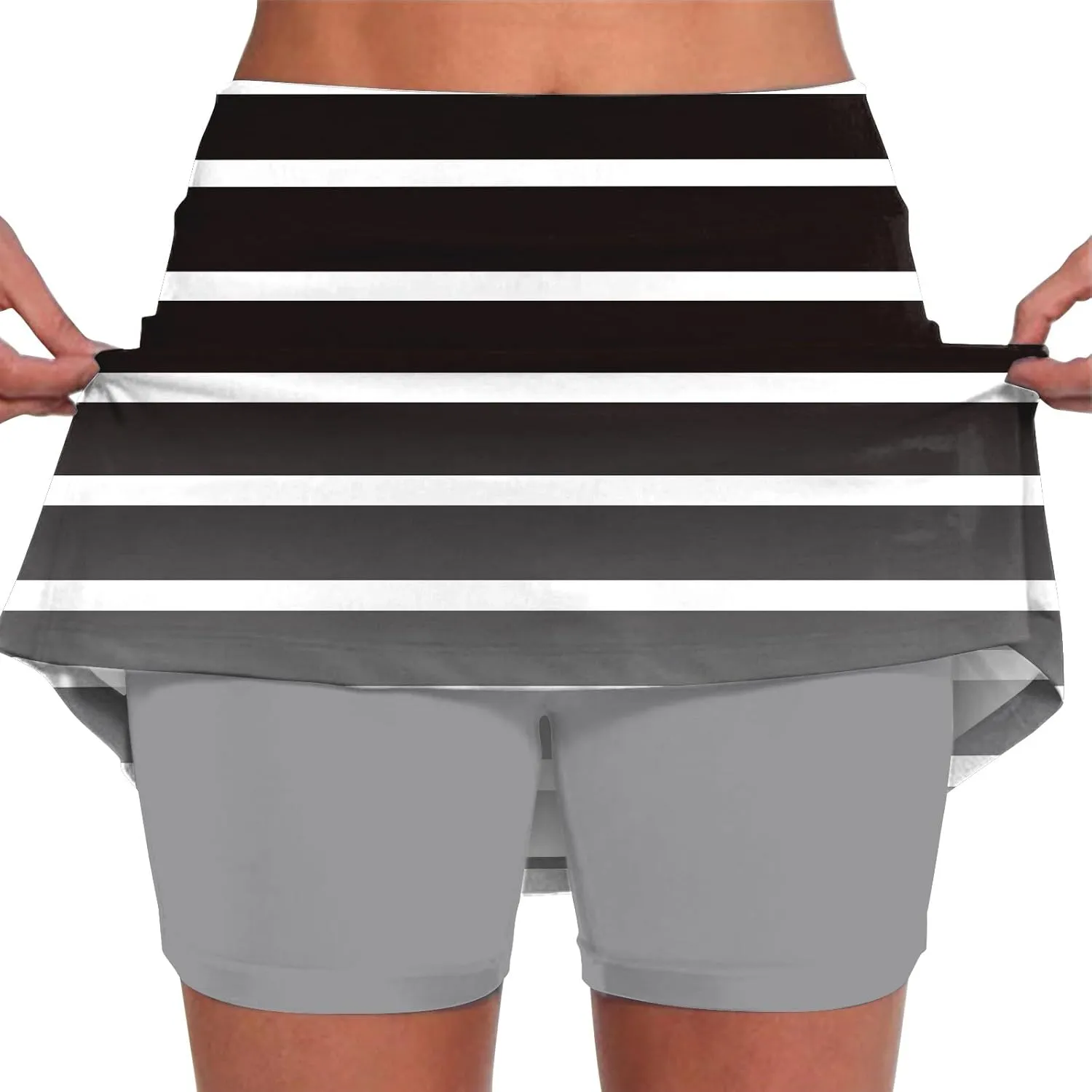 Tennis Skirts for Women Athletic Skirt with Shorts Golf Skort Pocket High Waisted Skorts Workout with Pockets