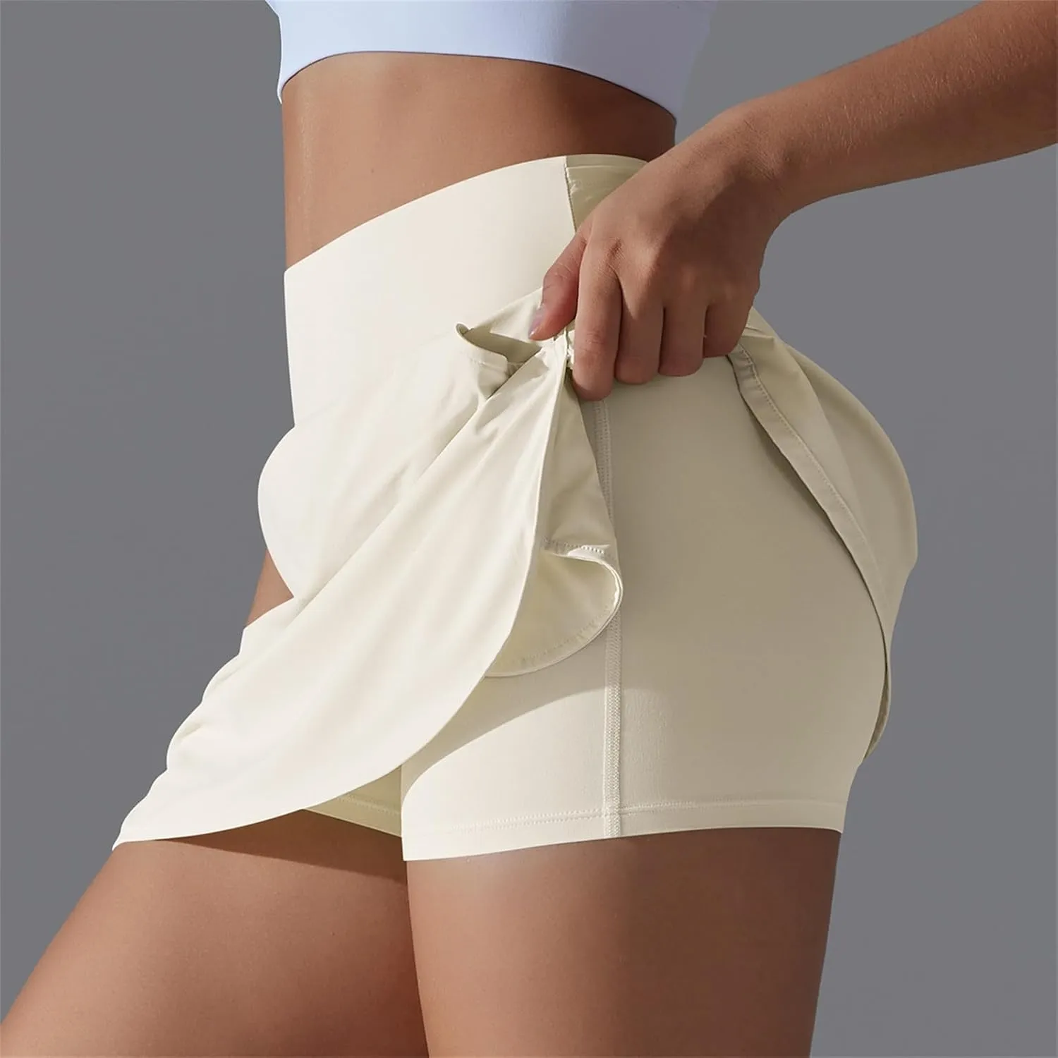 Tennis Skorts for Women with Pockets Athletic Skirt Golf Skirts for Tummy Control Lightweight Summer Skorts Skirt