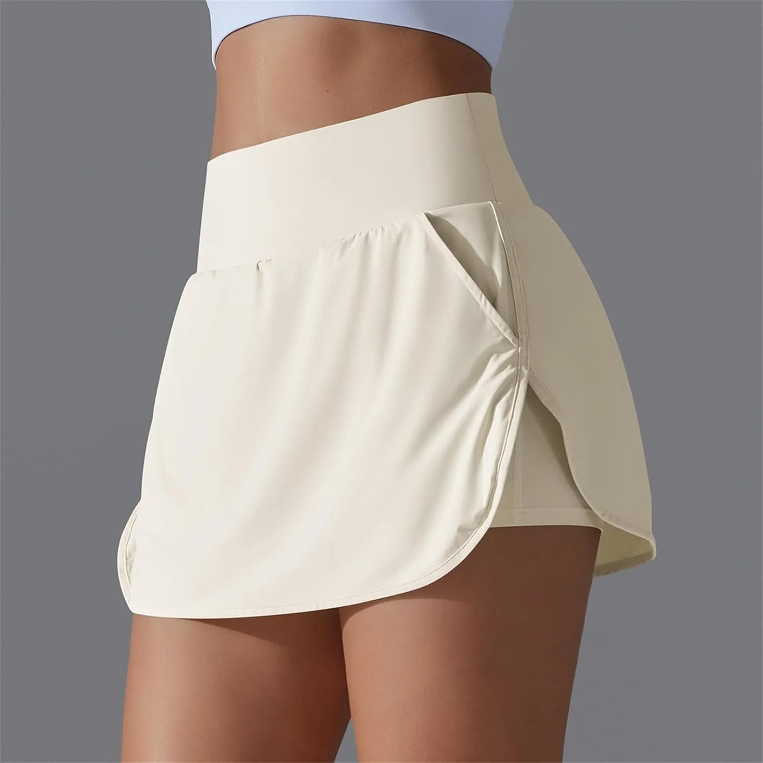 Tennis Skorts for Women with Pockets Athletic Skirt Golf Skirts for Tummy Control Lightweight Summer Skorts Skirt