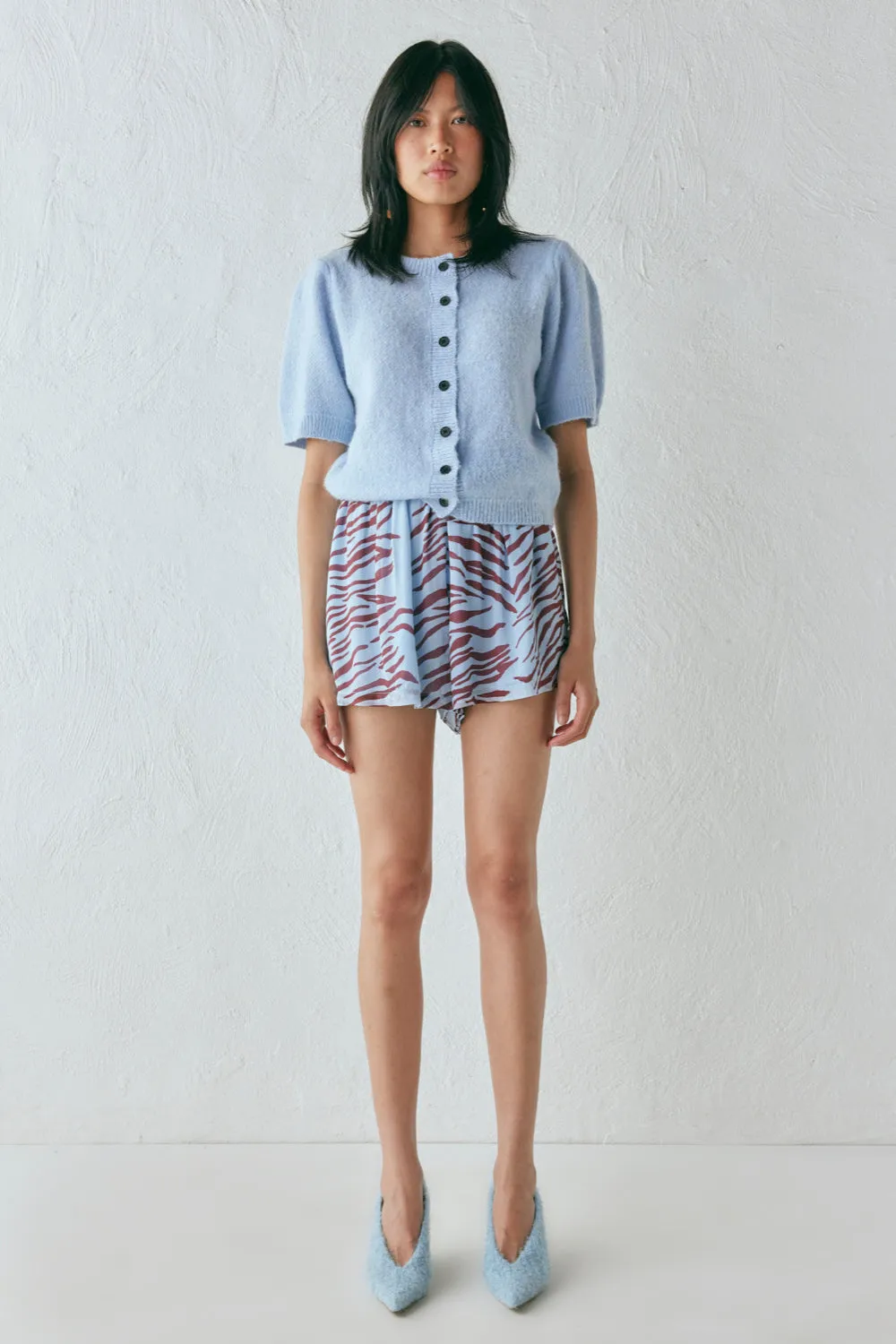 Tess Knit Top Sky