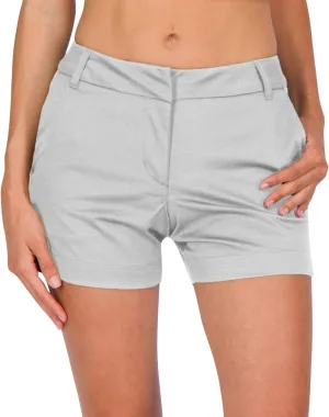 Three Sixty Six Womens Golf Shorts 4  Inch Inseam - Quick Dry Active Shorts with Pockets, Athletic and Breathable