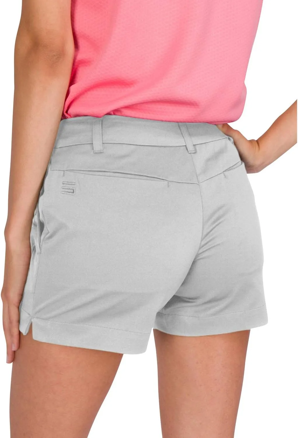 Three Sixty Six Womens Golf Shorts 4  Inch Inseam - Quick Dry Active Shorts with Pockets, Athletic and Breathable