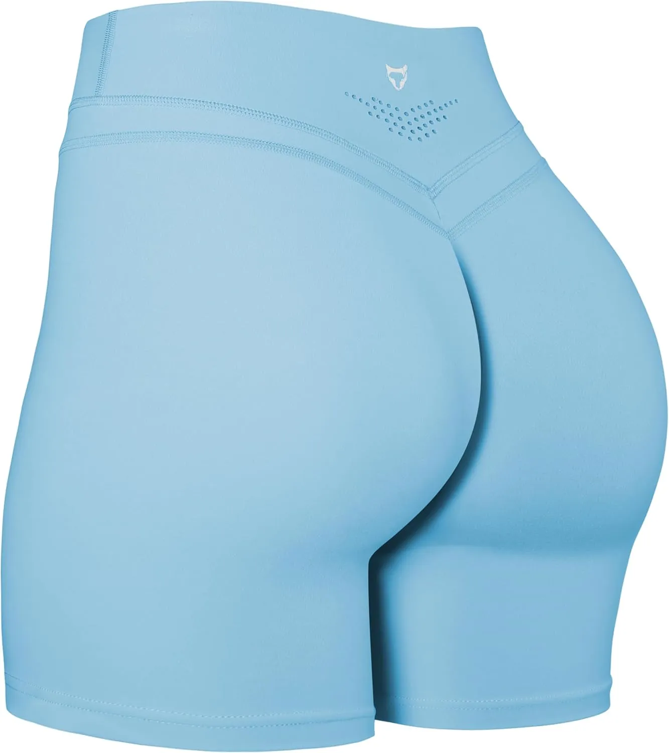 TomTiger Yoga Shorts for Women Tummy Control High Waist Biker Shorts Exercise Workout Butt Lifting Tights Women's Short Pants
