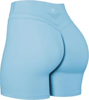 TomTiger Yoga Shorts for Women Tummy Control High Waist Biker Shorts Exercise Workout Butt Lifting Tights Women's Short Pants