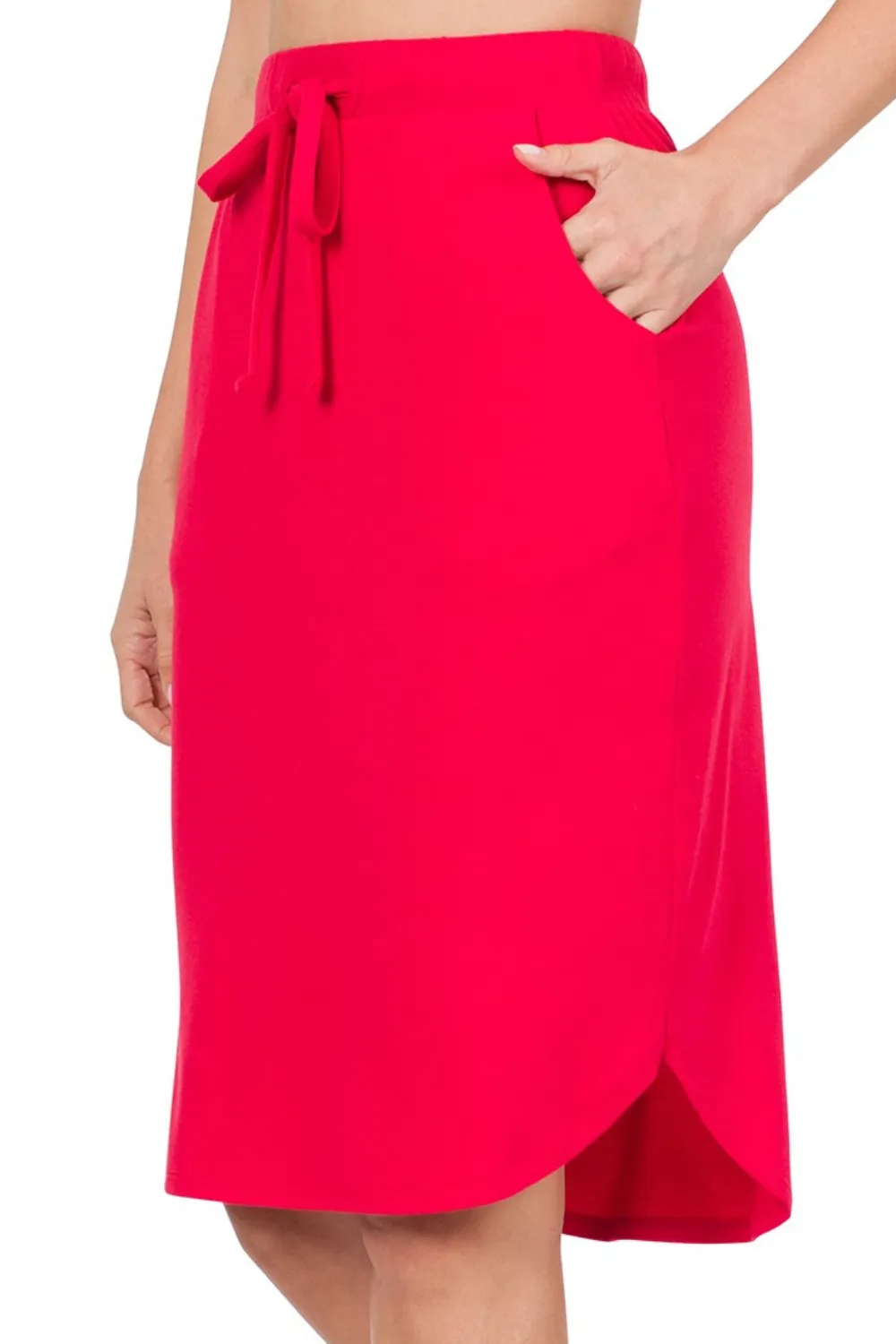 Tulip Hem Skirt