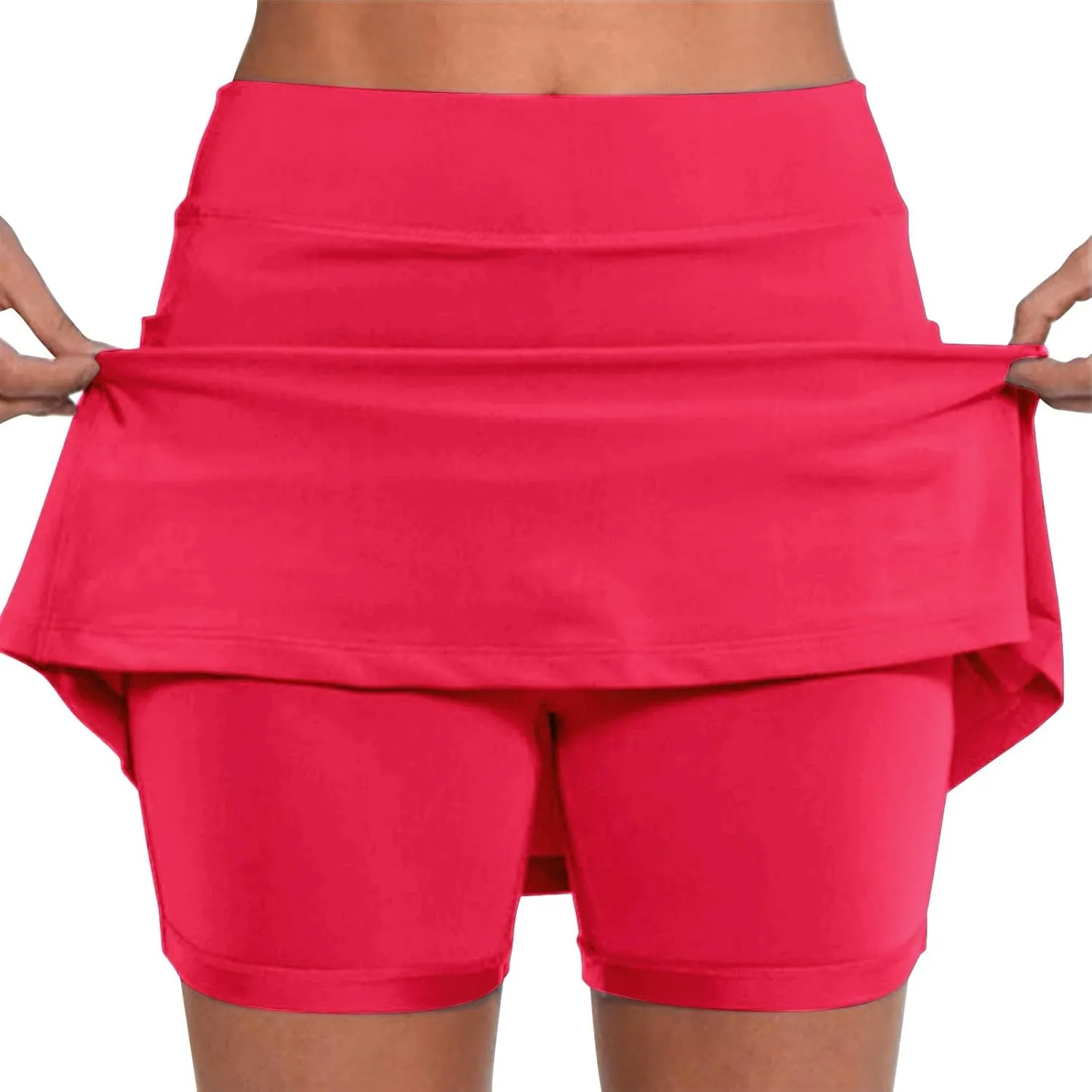 Women's Golf Skirts Skort High Waisted Stretchy Tennis Skirt Short Athletic Tennis Workout Sports Pickleball Skorts